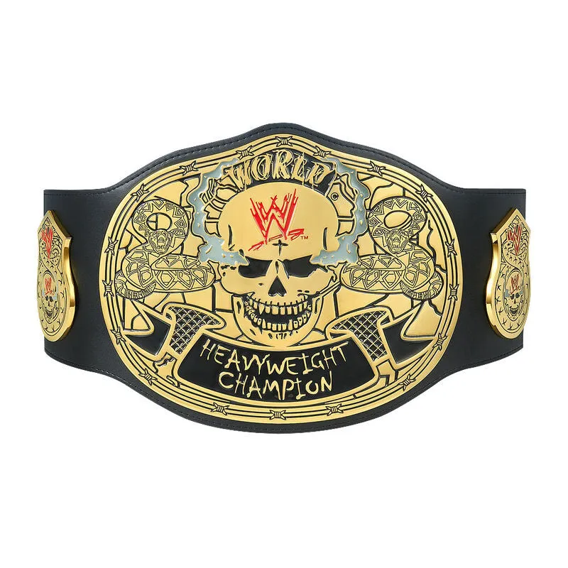 0276E0526B.jpg WWE World Heavyweight Championship Smoking Skull Belt WWE Championship - Image 1