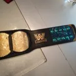 WWE World Championship Belt Winged Eagle World Wrestling Federation Belt photo review