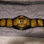 WWE World Championship Belt Winged Eagle World Wrestling Federation Belt photo review