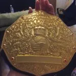 WWE World Heavyweight Championship Classic Big Gold Championship Belt WWE Belt photo review