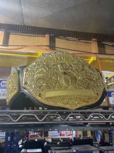 WWE World Heavyweight Championship Classic Big Gold Championship Belt WWE Belt photo review
