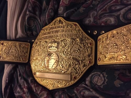 WWE World Heavyweight Championship Classic Big Gold Championship Belt WWE Belt photo review
