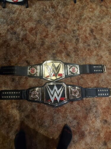 WWE World Heavyweight Championship Classic Big Gold Championship Belt WWE Belt photo review