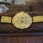WWE World Heavyweight Championship Classic Big Gold Championship Belt WWE Belt photo review