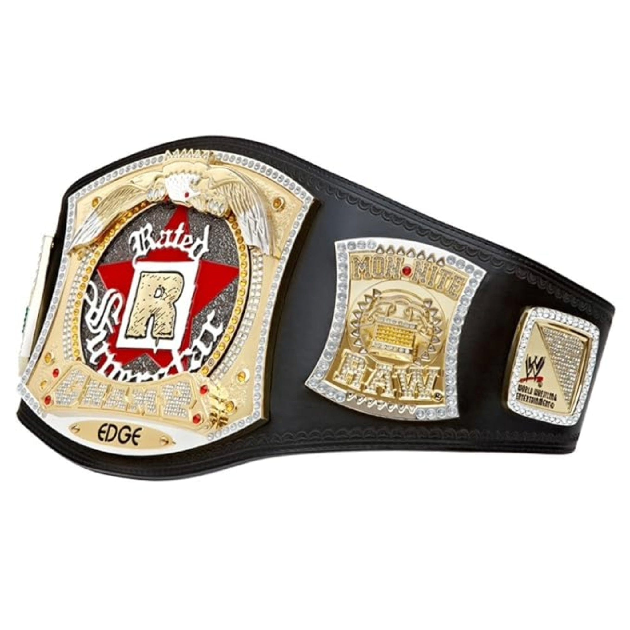 WWE Edge Rated R Superstar World Wrestling Entertainment Championship Belt - Image 2