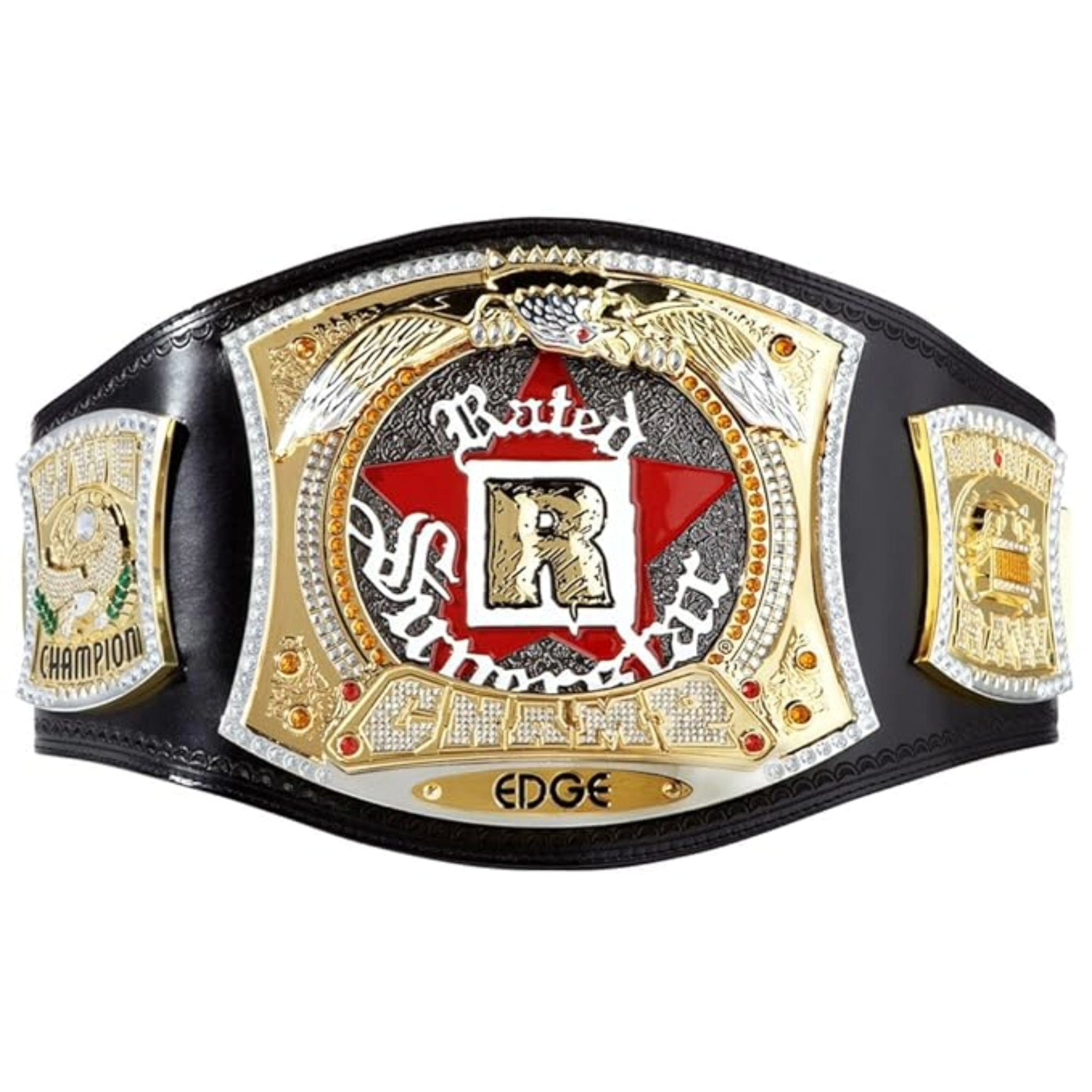 WWE Edge Rated R Superstar World Wrestling Entertainment Championship Belt - Image 1