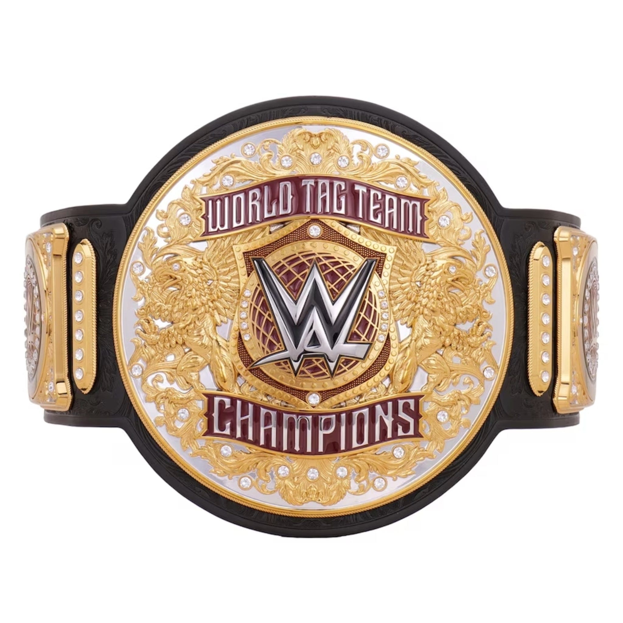 Tag Team WWE World Heavyweight World Wrestling Championship Belt - Image 1