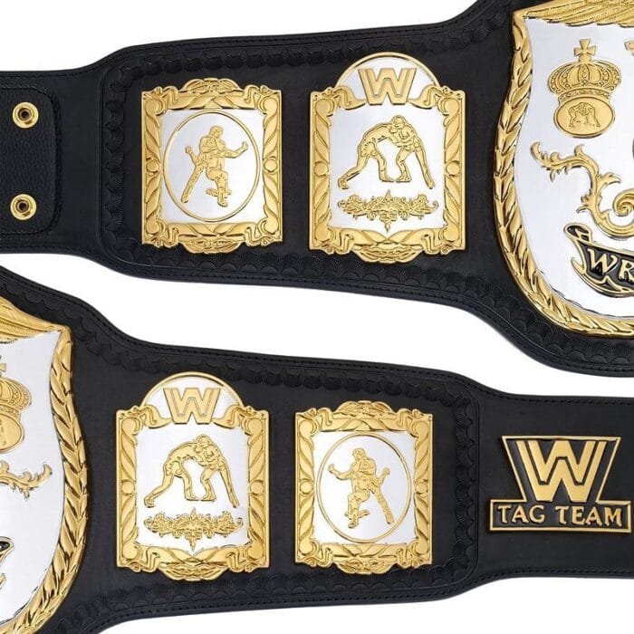WWE World Heavy Champion Tag Team Belt WWE Championship - Image 4