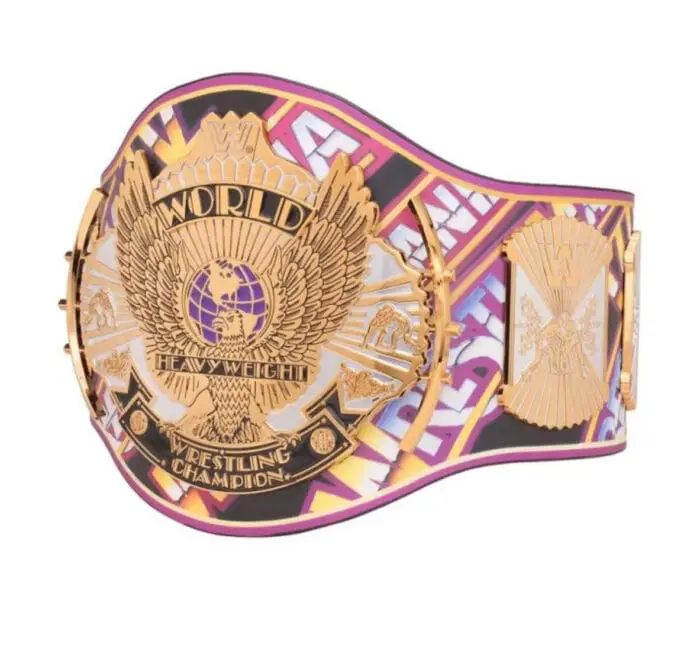 WWE WINGED EAGLE 40 JAHRE WRESTLEMANIA REPLICA-TITEL BELT - Image 2