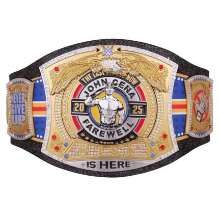John Cena Farewell Tour 2025 Las Vegas Spinner Championship Replica Title Belt