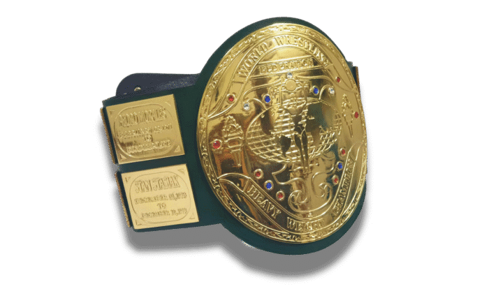WWF Big Green Championship Belt Replica - Image 2